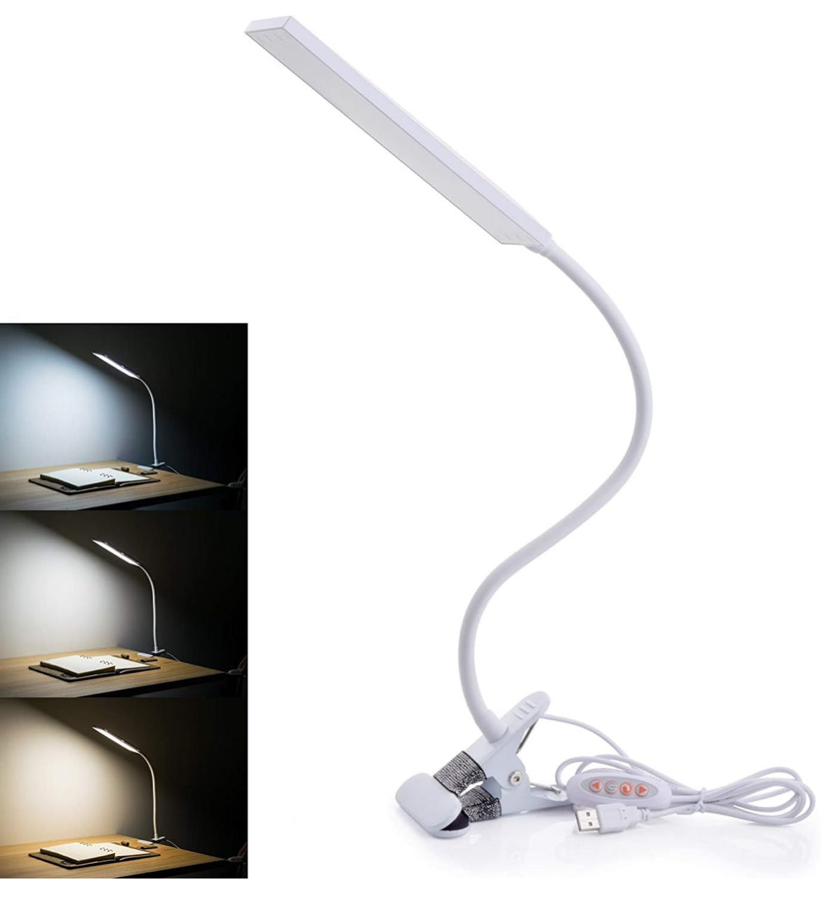 5W LED Clip-On Desk Lamp