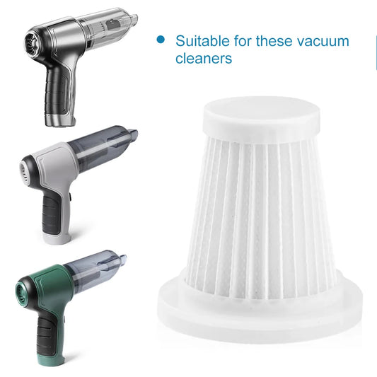 5 Piece Car Vacuum Cleaner HEPA Filters. Cordless Vacuum Cleaner Washable Filter Handy Vacuum Cleaner Accessories